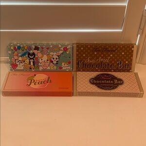 TOO FACED LIMITED EDITION PALETTE BUNDLE! 4 Iconic BNIB Never Swatched Pallets!